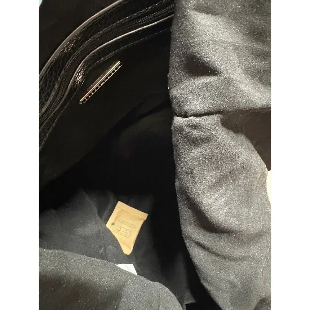 Steve Madden BCarey Hobo Bag Black Multi Faux Suede Patchwork